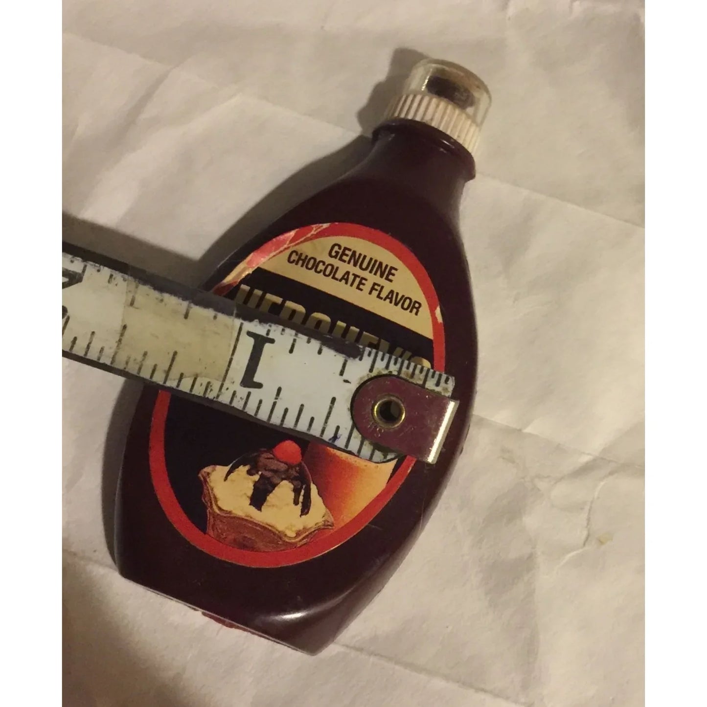 Vintage Hershey's Syrup Bottle Genuine Chocolate Flavor Refrigerator Magnet - A+ Stuff