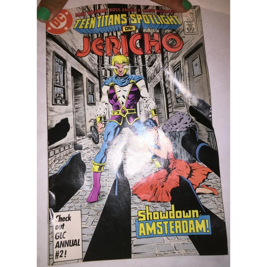 Vintage DC Comics Comic Book Teen Titans Spotlight On Jericho - A+ Stuff