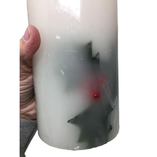 Candles of the World Christmas Candle. Mistletoe inside the Candle - New and Sealed Candles of the World A+ Stuff
