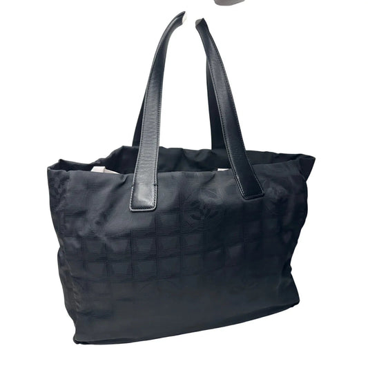 CHANEL Black Nylon Travel Line Tote Bag - Chanel - Tote Bag - A+ Stuff