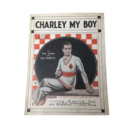 ''CHARLEY MY BOY'' WITH UKULELE ARRANGMENT SHEET MUSIC BOOK - A+ Stuff - SHEET MUSIC - A+ Stuff