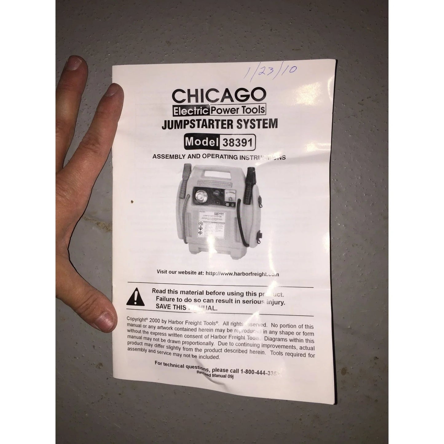 Chicago Electric power tools Jump Starter System and Power Supply - A+ Stuff - Auto Part - A+ Stuff