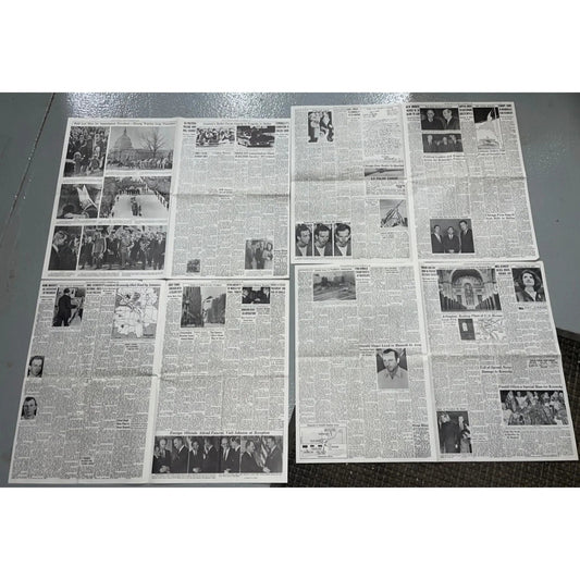 Chicago Tribune JFK Assassination Individual Pages of Newspaper(s) - (Nov 23 - 26) - A+ Stuff - Collectibles - A+ Stuff