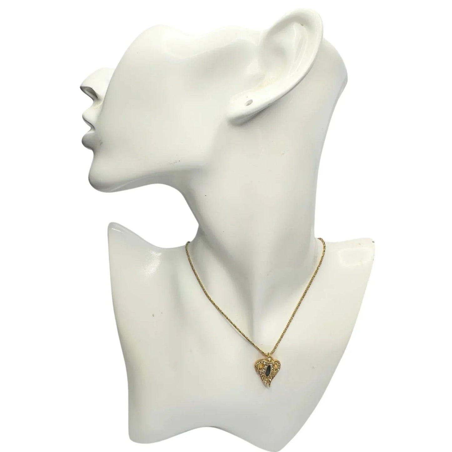 Christian Dior Germany Vintage Gold - Plated Leaf Necklace - Christian Dior - Necklace with Pendant - A+ Stuff