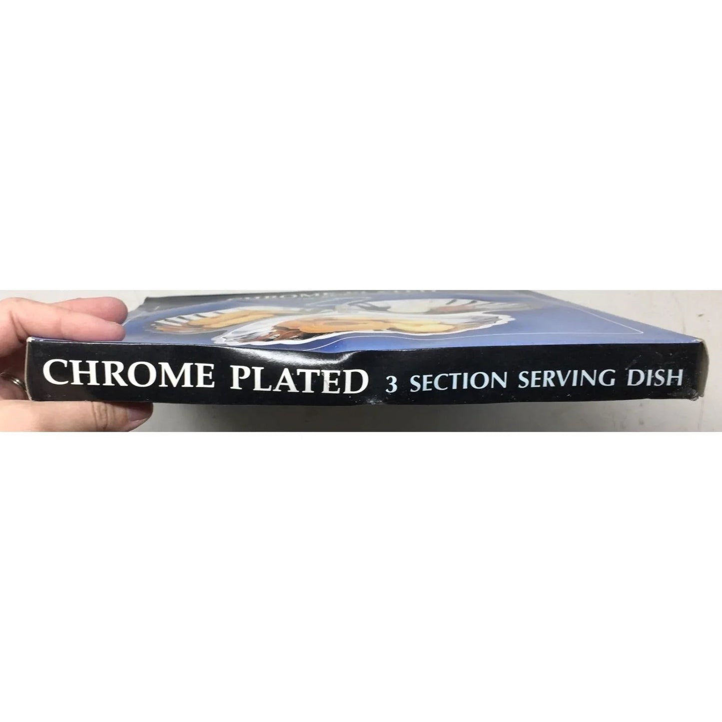 CHROME PLATED 3 SECTION SERVING DISH (NEW) - A+ Stuff - Serving Dish - A+ Stuff