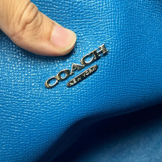 Coach Coated Canvas Reversible City Tote - Starry Sky / Bright Blue - Coach - Tote Bag - A+ Stuff