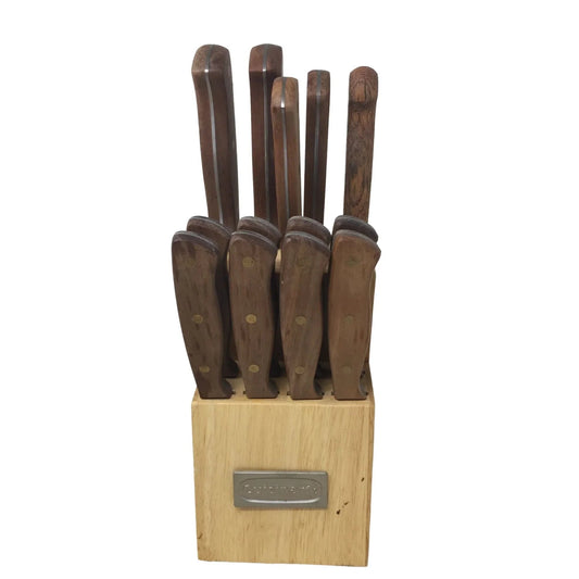 Cuisinart 13 Piece Cutlery Set and Wood Storage Block - Cuisinart - primitive kitchen tools - A+ Stuff