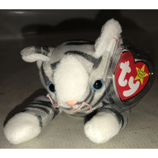 Vintage 1997 TY Beanie Baby Prance the Cat w/ tags - A+ Stuff