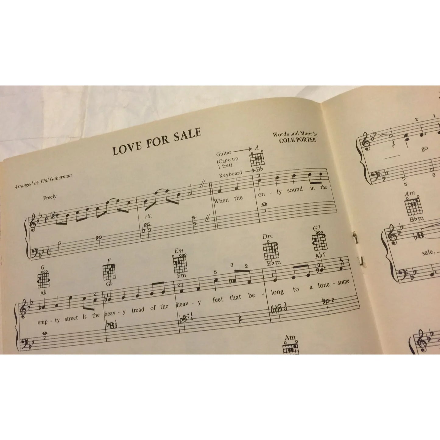 Vintage Aug-Sept 1979 Sheet Music Magazine Easy Edition - A+ Stuff