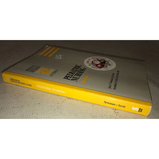 Pediatric Nursing Vintage Softcover Book - Springhouse Clinical Rotation Guides - A+ Stuff