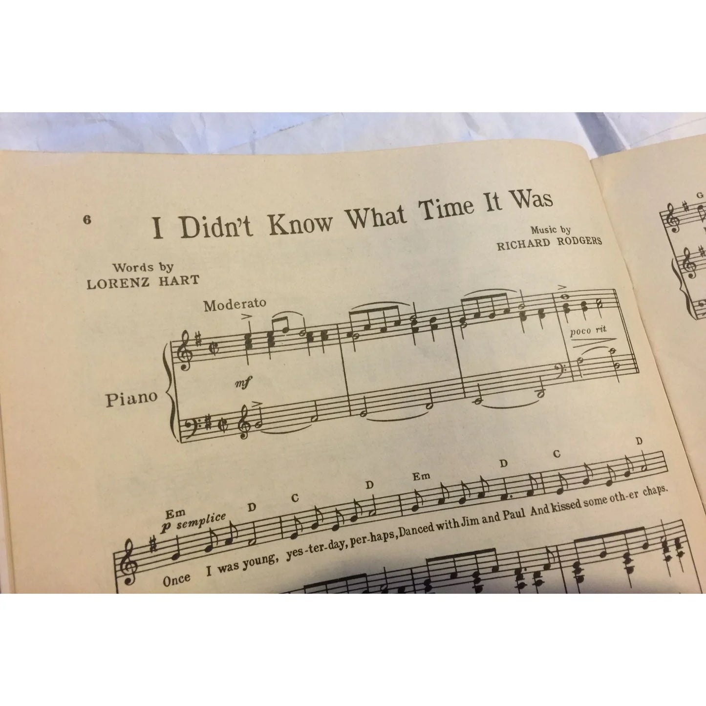 Vocal Selections Pal Joey Song Book by Richard Rodgers/Lorenz Hart - A+ Stuff