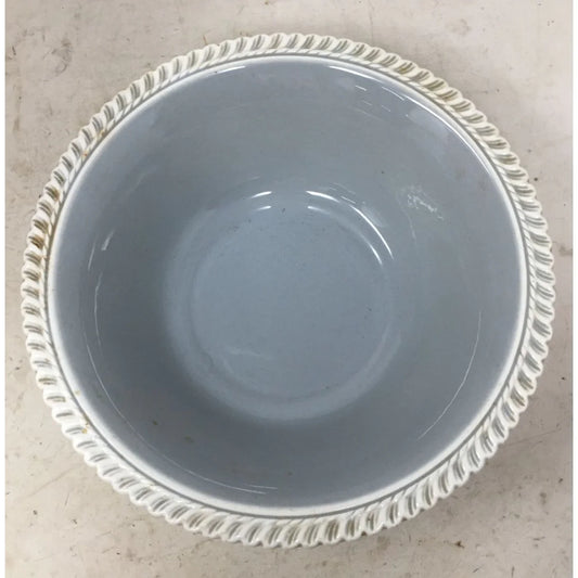 Harker Ware Pottery Est 1840 Round Blue/Gray Serving Bowl - A+ Stuff
