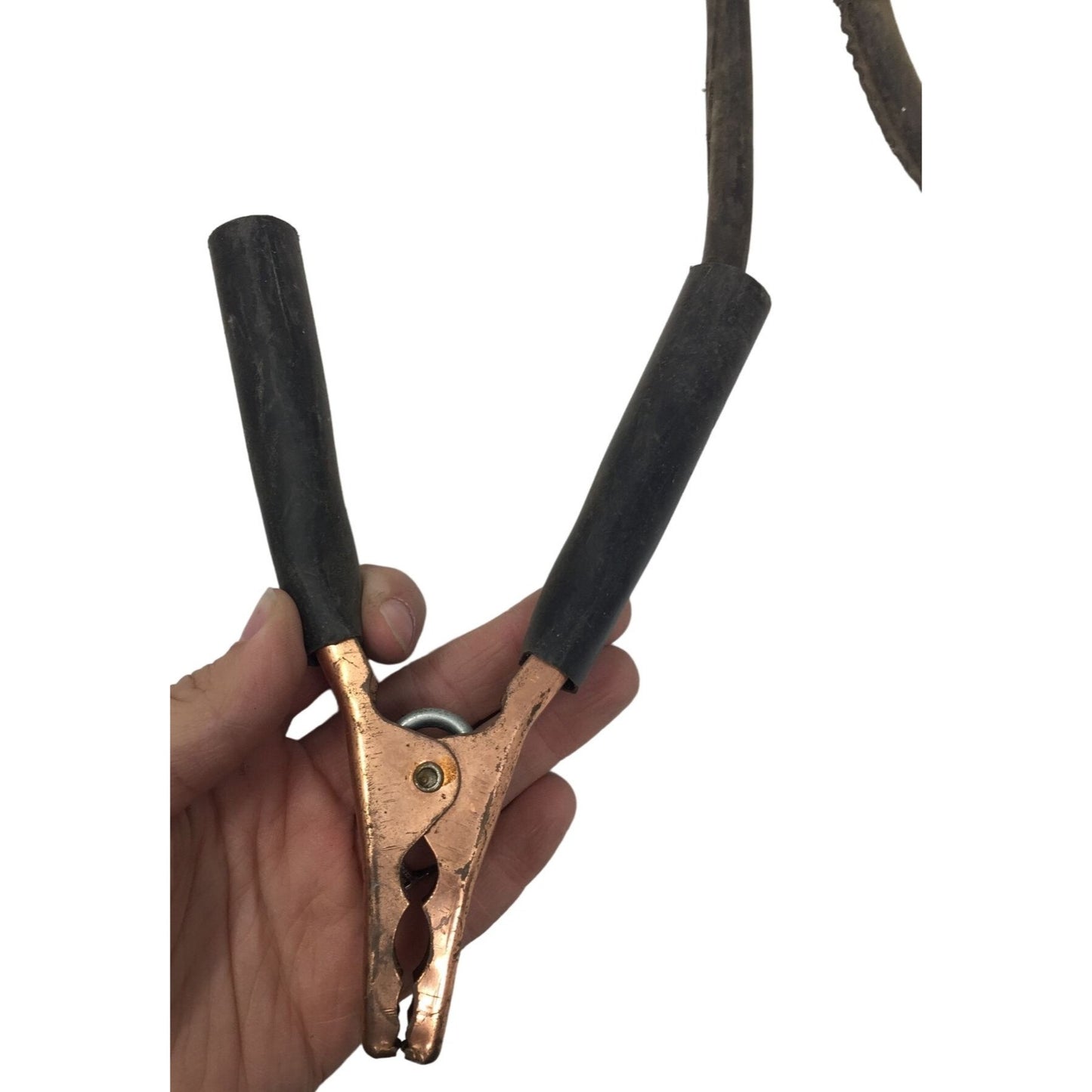 Black Vehicle Battery Jumper Cables