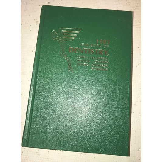 Vintage 1983 Yearbook of Dentistry Hardcover Book - A+ Stuff