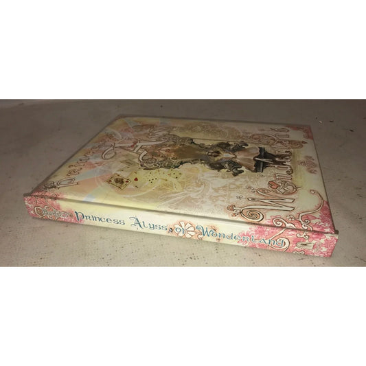 Princess Alyss of Wonderland - Beddor - scrapbook style fantasy book - A+ Stuff