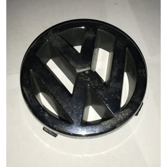Vintage Volkswagen Plastic Chrome Car Emblem - A+ Stuff