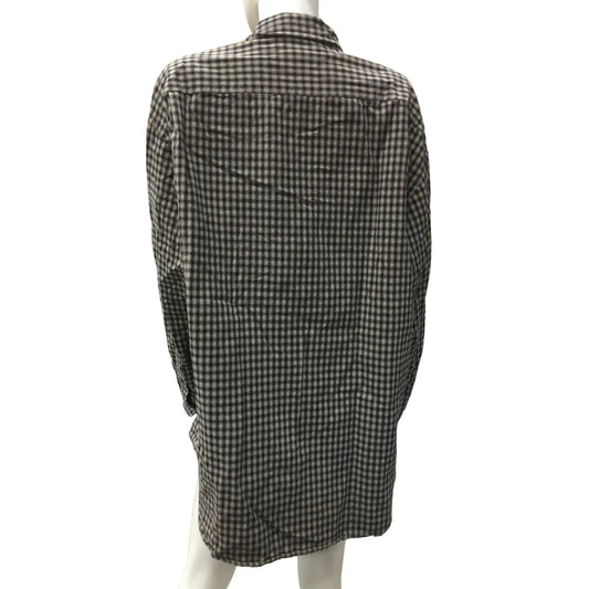 Mens GAP Button Down Collared Long Sleeve Plaid Shirt Size XL gap A+ Stuff