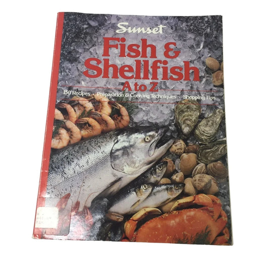 Fish and Shellfish A to Z Paperback Book - A+ Stuff