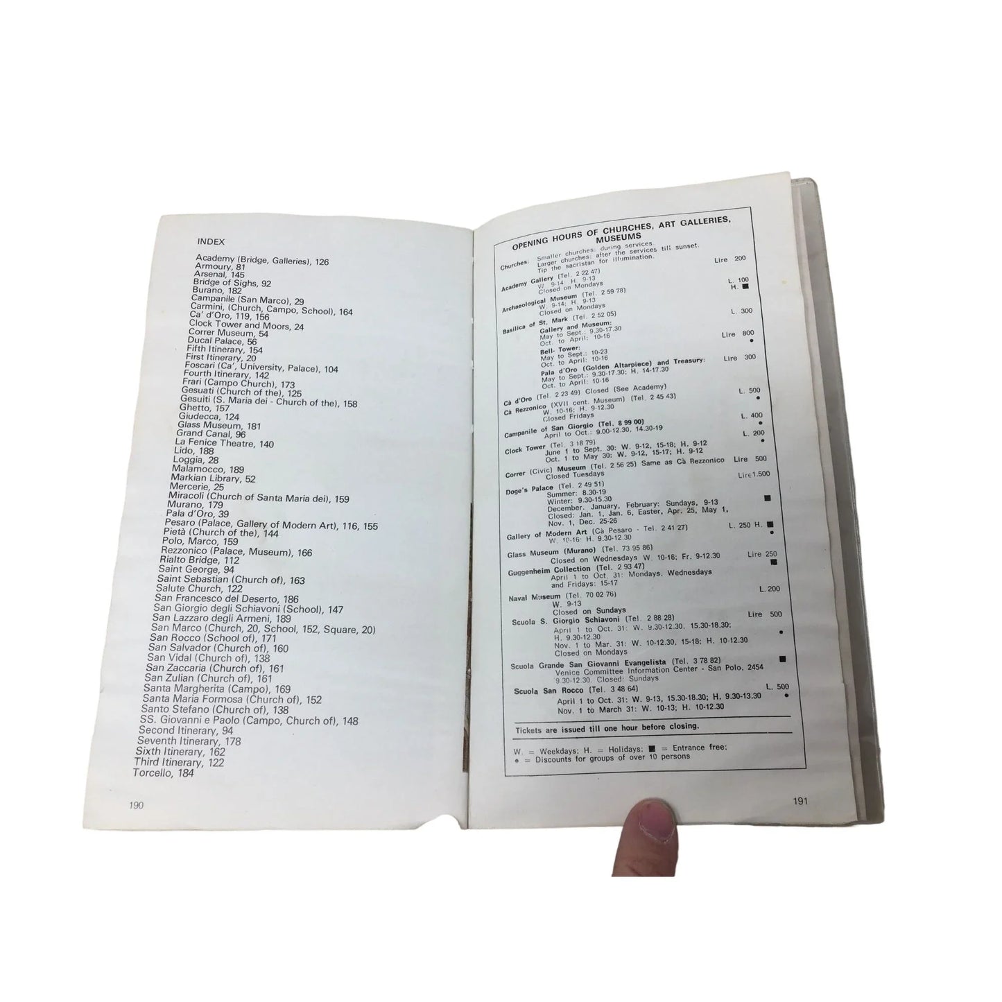 Venice, Complete Guide in Colour, English Edition, Storti 1978 Travel Guide Map A+ Stuff A+ Stuff