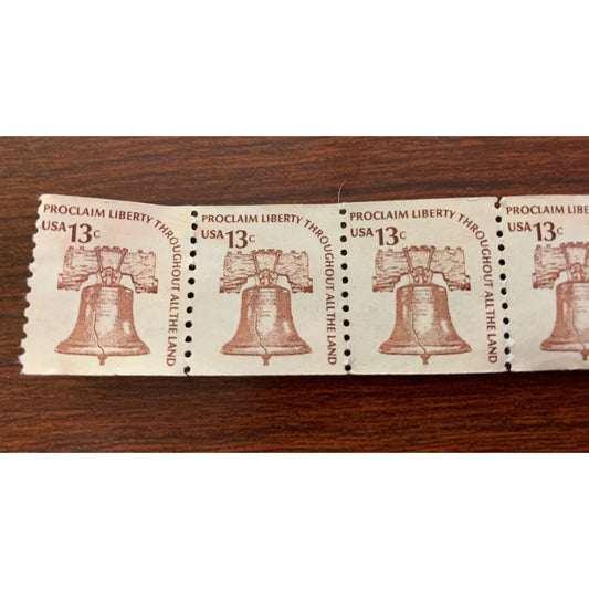 Proclaim Liberty Throughout All The Land Vintage Collectible USA 13 Cent Stamps - A+ Stuff