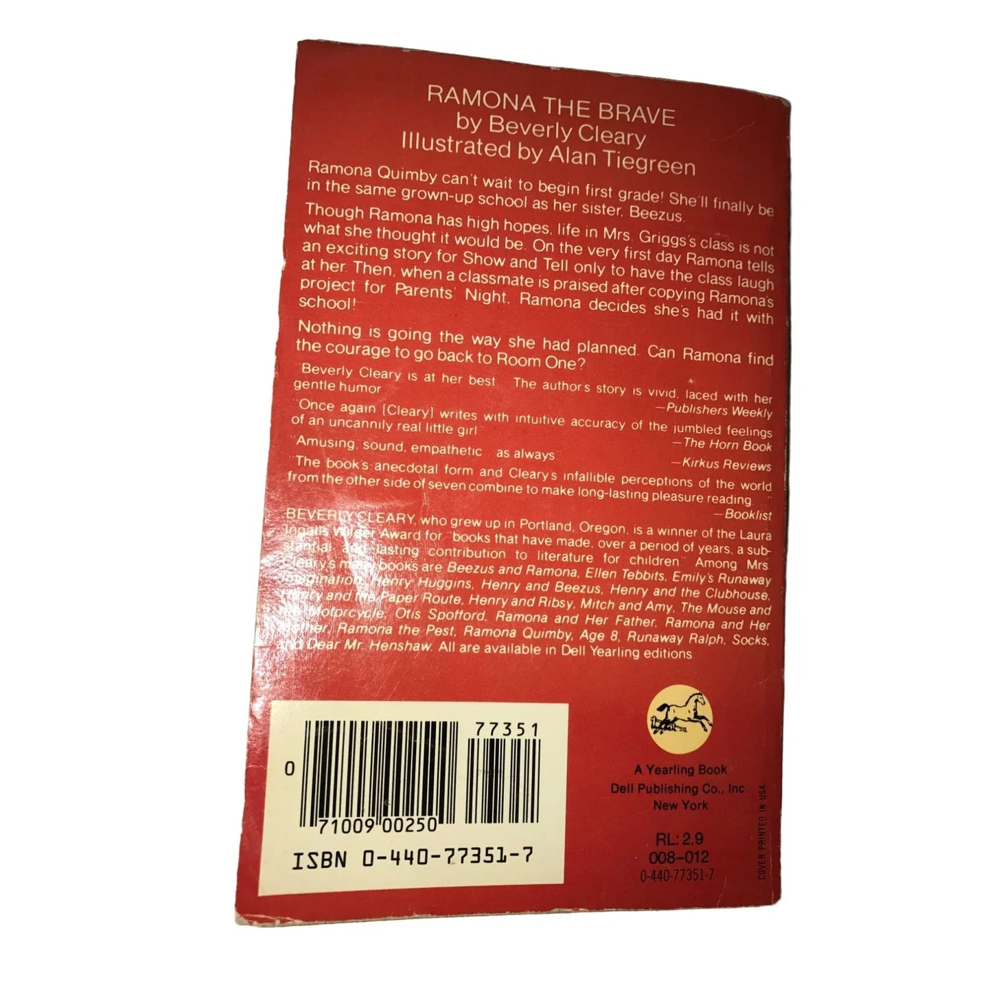 Ramona Forever and Ramona the Brave by Beverly Clearly Paperback Books - A+ Stuff