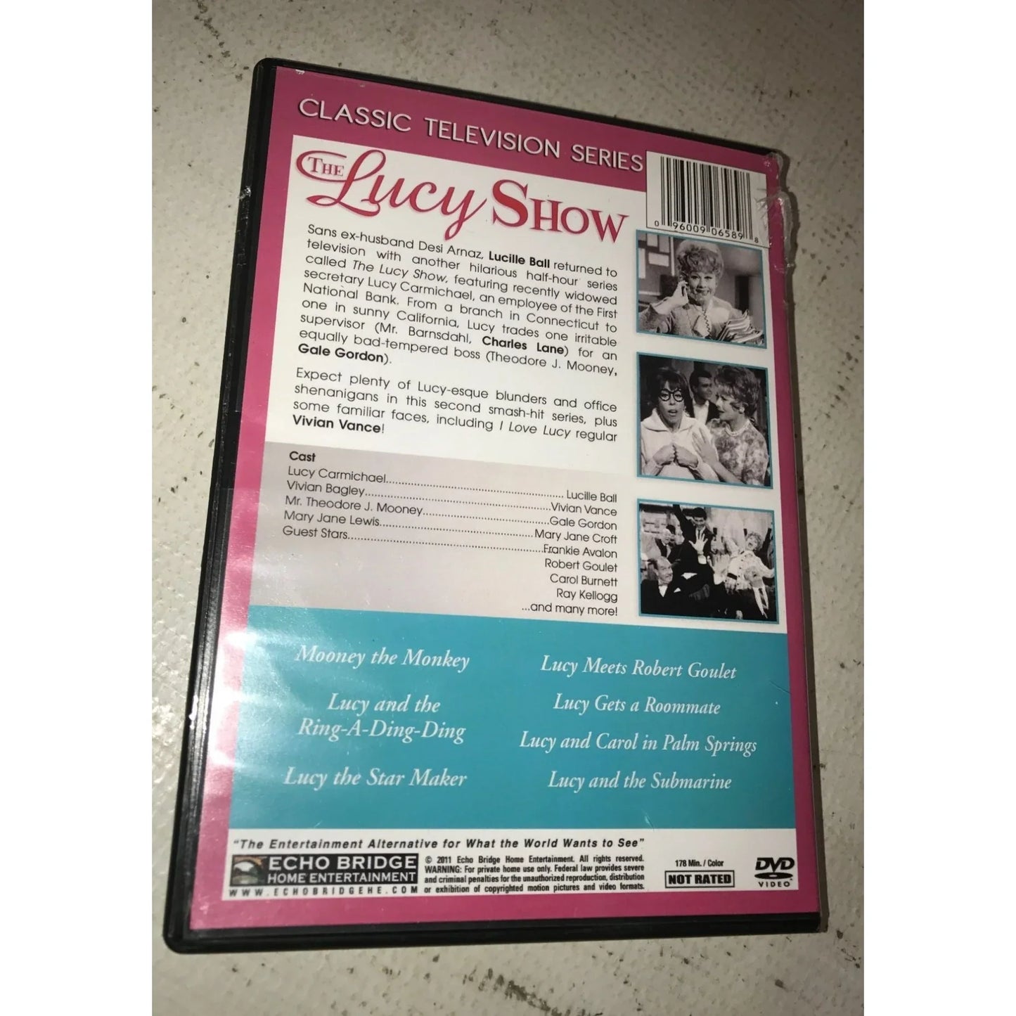 Classic TV Series The Lucy Show Vol 4- 7 Episodes DVD with Case - A+ Stuff