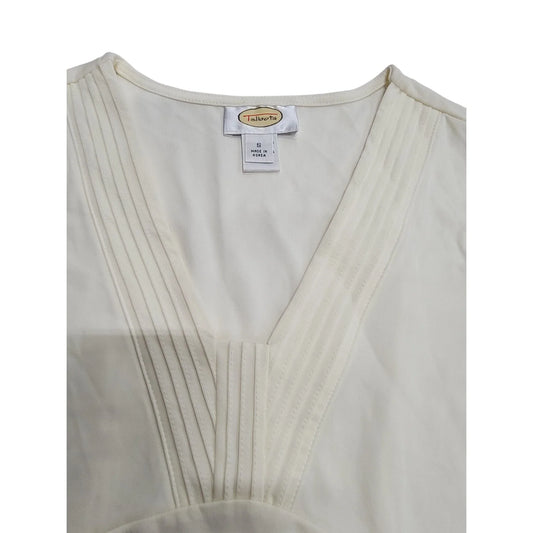 Womens V Neck Talbots Shirt Size Small - A+ Stuff