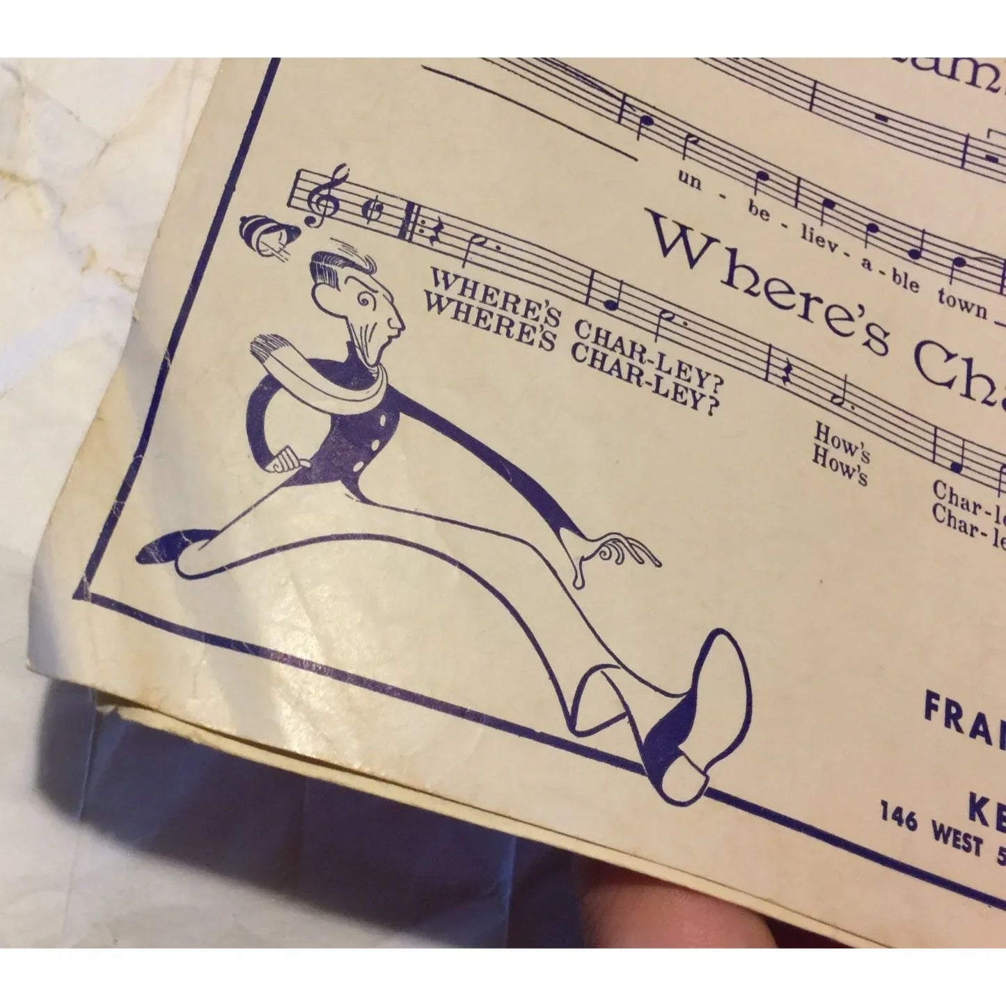 Stranger in Paradise Vintage Sheet Music from the Broadway musical "Kismet" - A+ Stuff