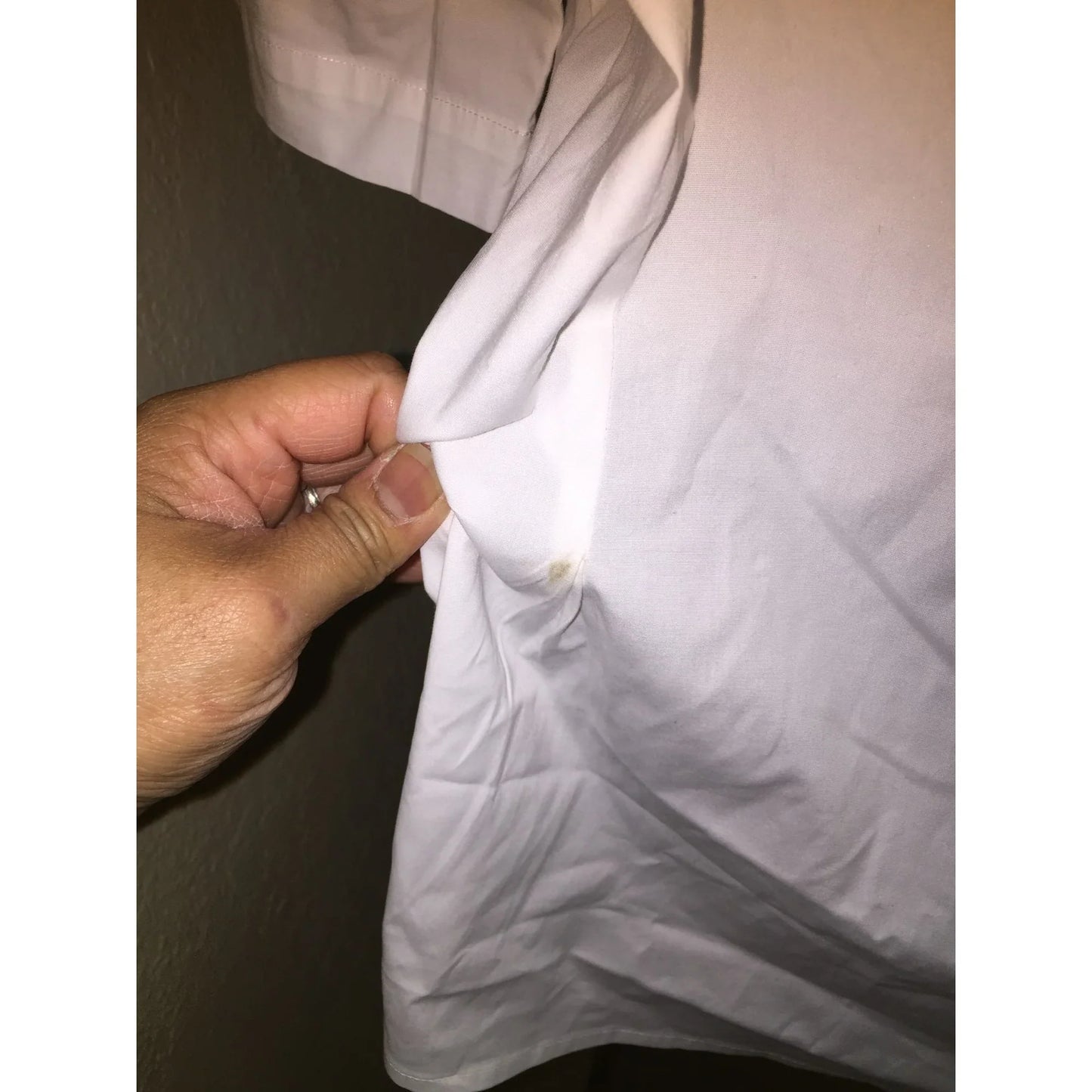 Women's Pure Collection Size 8/10 Collared White Button Down Shirt - A+ Stuff