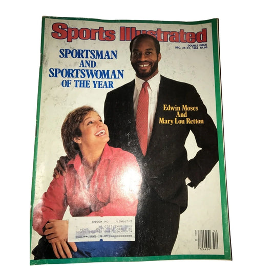 Vintage Sports Illustrated Magazine December 24-31, 1984 Sportsman & Sportswoman of the Year - A+ Stuff