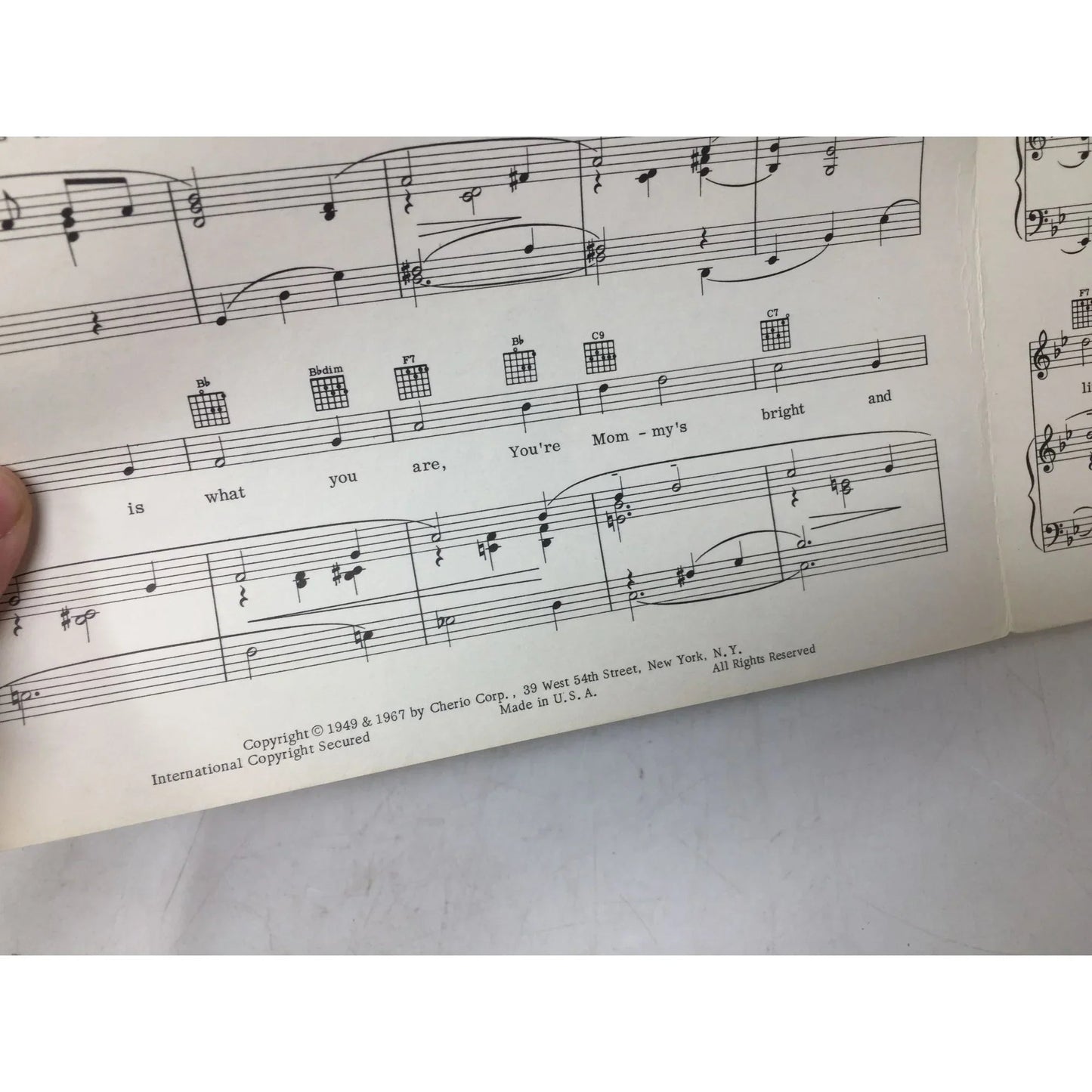 ''Daddy's Little Girl'' Vintage Sheet music - A+ Stuff - sheet music - A+ Stuff