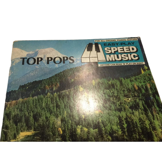 VINTAGE 1972 - EASY PLAY SPEED MUSIC - TOP POPS - A+ Stuff