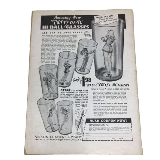 Vintage Beauty Parade The World's Loveliest Girl Showgirls Models Pin-Ups Magazine