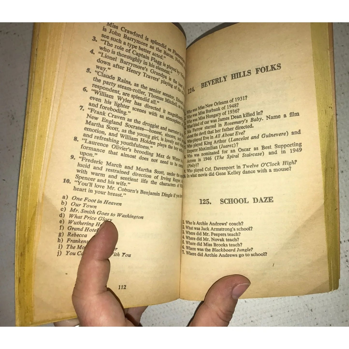 The Nostalgia Quiz Book #3 by Martin L. Gross - A+ Stuff