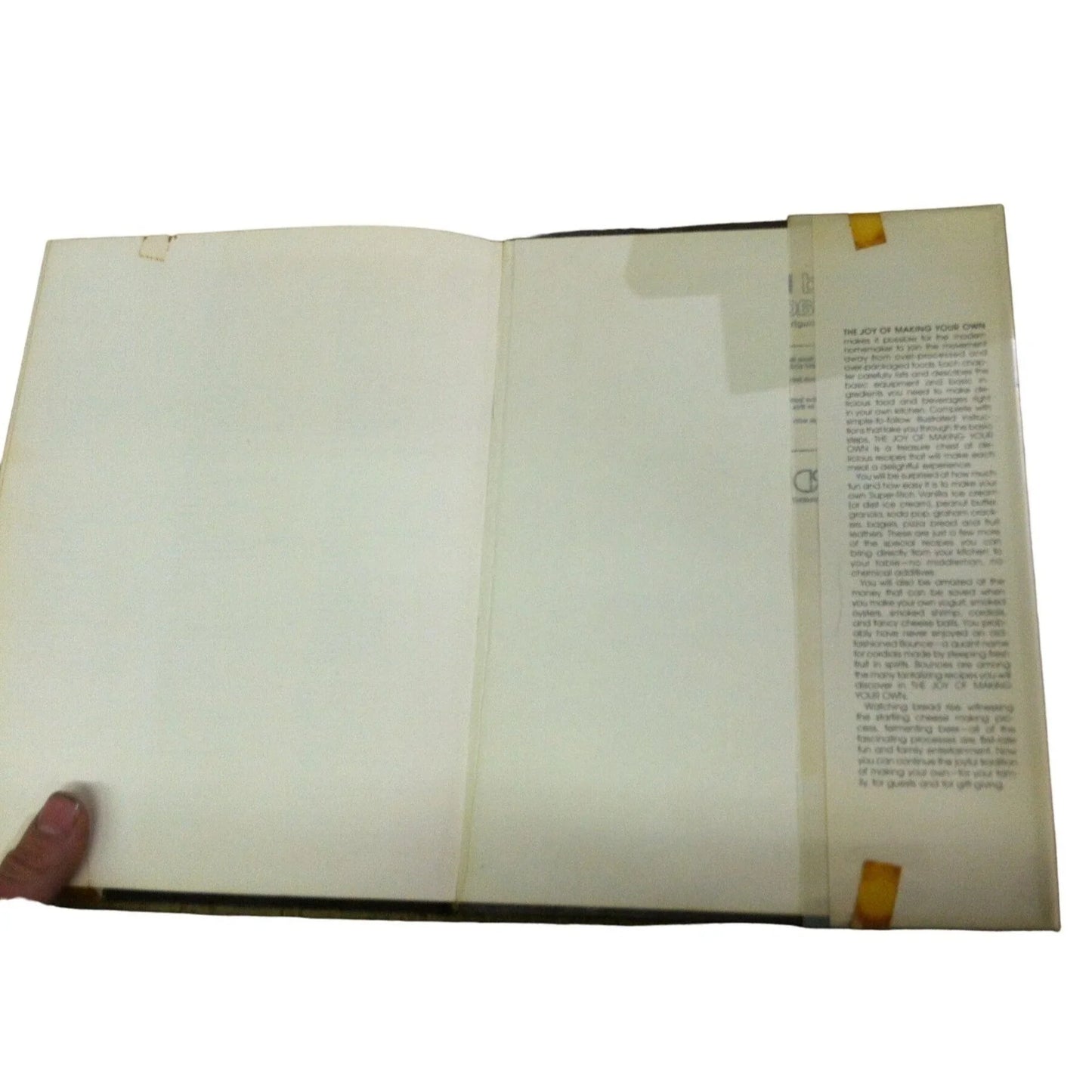 Vintage The Joy of Making Your Own - 1976 - Hardback Book - A+ Stuff