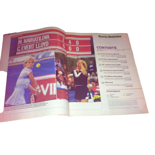 Vintage Sports Illustrated Magazine February 4, 1985 Down Goes Georgetown