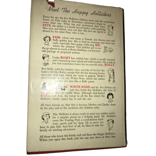 The Happy Hollisters and the Secret Fort book by Jerry West - A+ Stuff