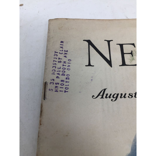 Vintage Collectible Needlecraft The Magazine Of Home Arts Aug. 1931