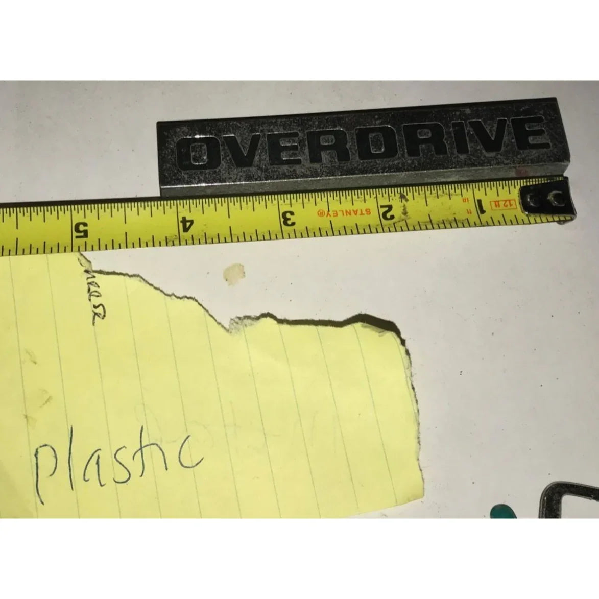 Ford Bronco Overdrive Silver Auto Patch/Emblem - A+ Stuff