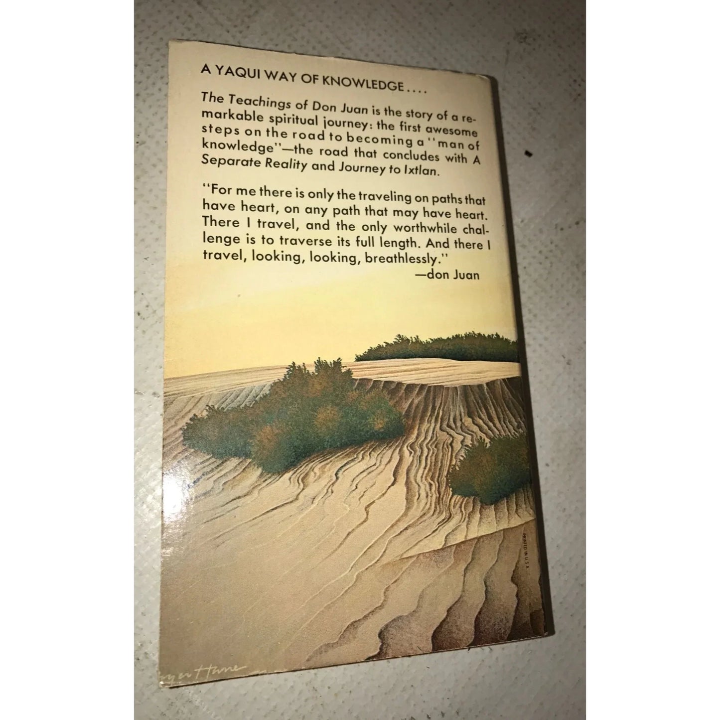 THE TEACHINGS OF DON JUAN: A YAQUI WAY OF KNOWLEDGE By Carlos Castaneda - A+ Stuff