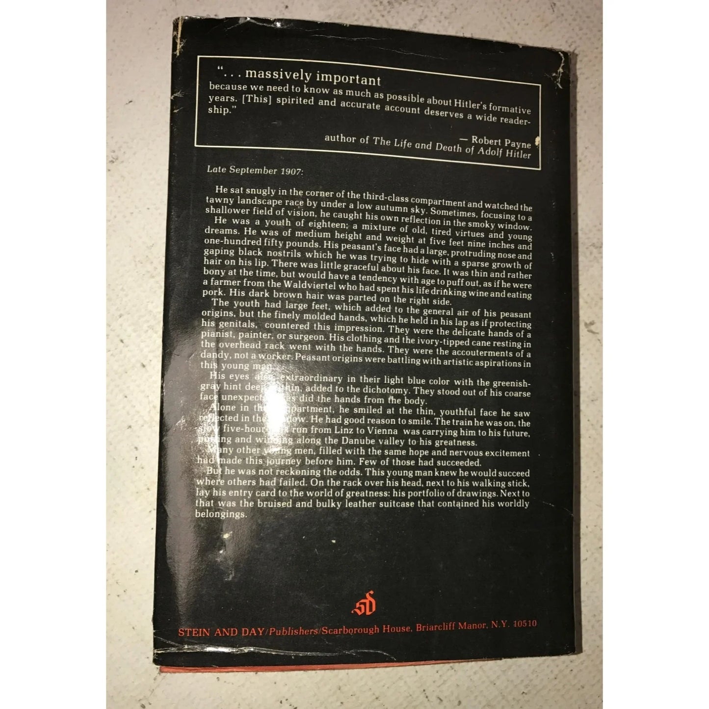 Hitler in Vienna 1907 - 1913 - clues to the future by J Sydney Jones - A+ Stuff