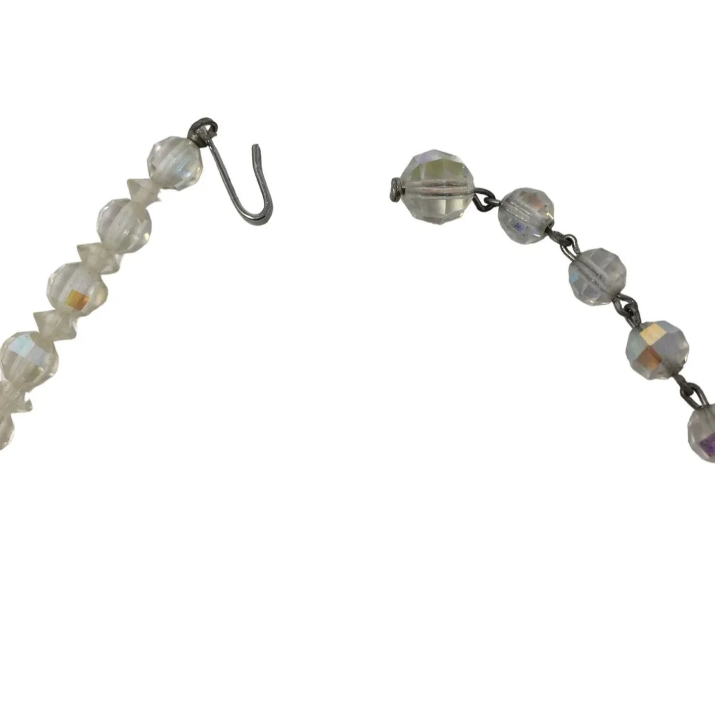 Womens Choker Style Beaded Necklace with Hook Clasp - A+ Stuff