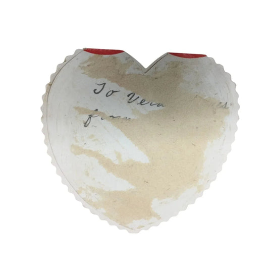 ''Dear Valentine'' Small Heart Shaped Valentine's Day Card - A+ Stuff - novelty gift - A+ Stuff