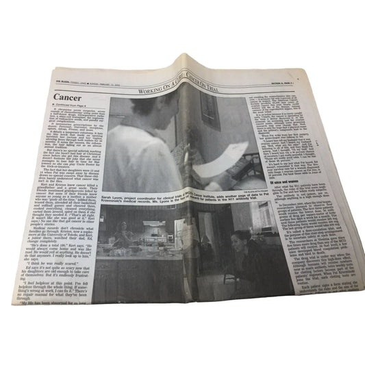 The Blade Feb. 10, 2002 Vintage Collectible Newspaper the blade A+ Stuff
