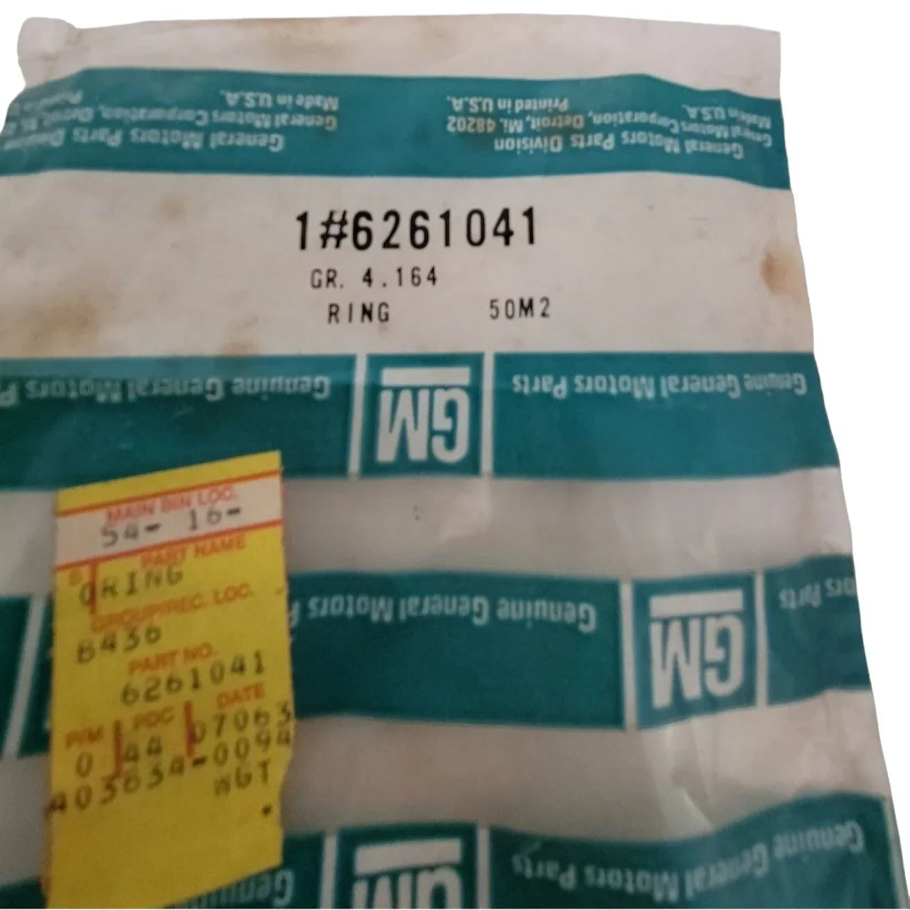 GM- General Motors RING Part 1#6261041- New Old stock gm A+ Stuff