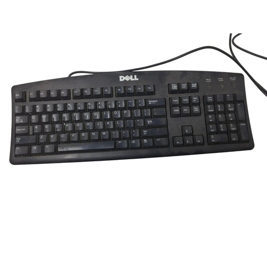 DELL MODEL SK - 8110 CORDED BLACK KEYBOARD - A+ Stuff - Office Supplies - A+ Stuff