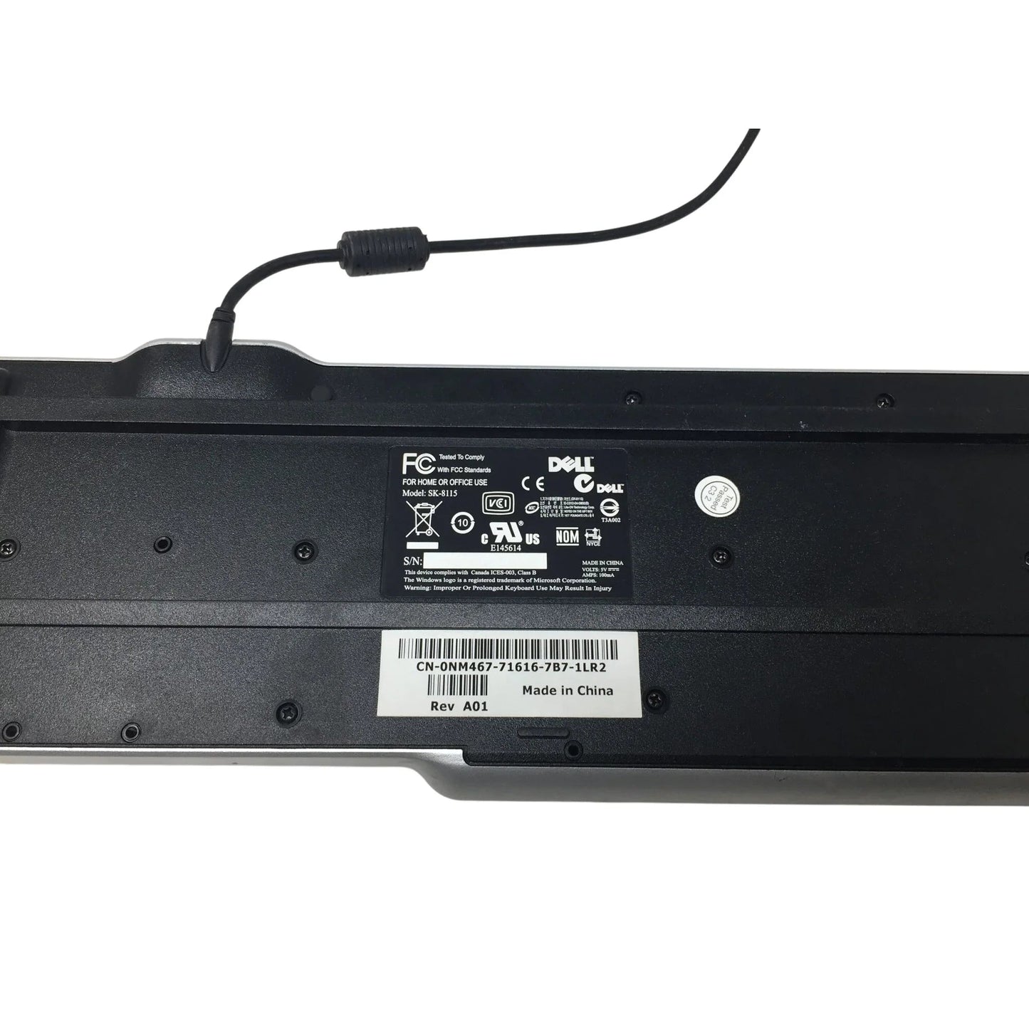 DELL MODEL SK - 8115 CORDED BLACK KEYBOARD - DELL - Office Supplies - A+ Stuff