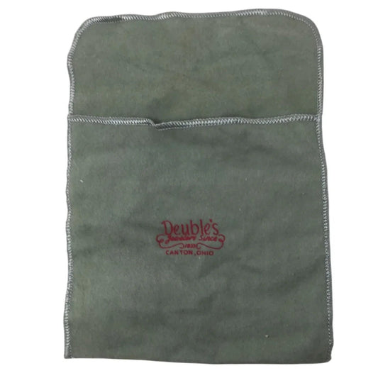 Deuble's Jewelery Since 1833 Canton, Ohio Gray Jewelry Tarnish Proof Storage bag - A+ Stuff - Jewelry Box - A+ Stuff