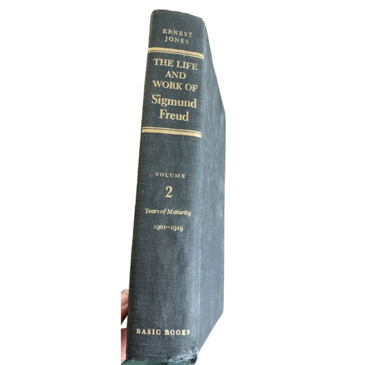 The Life and Work of Sigmund Freud By Ernest Jones, MD Volume 2 Years of Maturity 1901-1919 Ernest Jones, MD A+ Stuff
