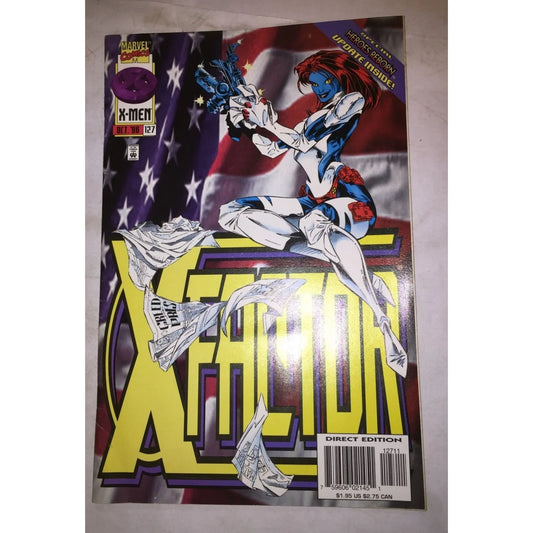 Vintage Marvel Comics X-Factor #127 October 1996 Comic Book - A+ Stuff